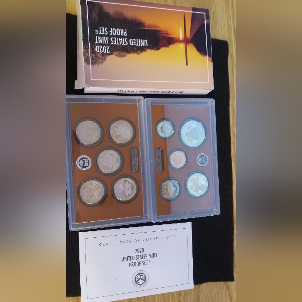 United States Mint 2020 Proof Set - Silver Tones - Picture 5 of 6